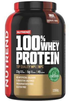 Nutrend 100% Whey Protein 1350 g