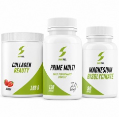 Smartfuel Balíček aktivní žena 40 + (Collagen Beauty, Magnesium bisglycinate, Prime multi)