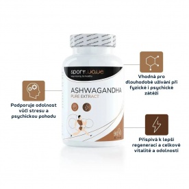 Sportwave Ashwagandha Pure Extract 60 kapslí