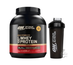 Optimum Nutrition 100% Whey Gold Standard 2020-2270 g + Shaker Plus 600 ml ZDARMA