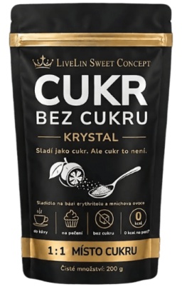 Cukr Bez Cukru Krystal 50-800 g