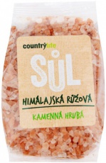 Country Life Himalájská sůl růžová hrubá 500g VÝPRODEJ (POŠK. OBAL)