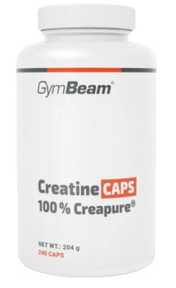 GymBeam Creatine CAPS 100% Creapure® 120 kapslí