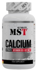 MST® Nutrition Calcium Citrate + D3 + K2 VITAL® 60 tablet