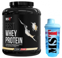 MST® Nutrition Best Whey + Enzymes 2010 g + Shaker 700 ml ZDARMA