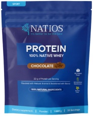 NATIOS 100% Native Whey Protein 1000 g
