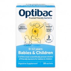 Optibac Babies & Children (Probiotika pro miminka a děti) 10 sáčků VÝPRODEJ 31.10.2026