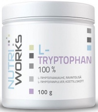 NutriWorks L-Tryptophan 100 g VÝPRODEJ 13.10.2026