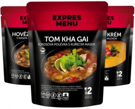 Expres menu Dvouporcová Polévka 600 g - Tom kha gai s kuřecím masem
