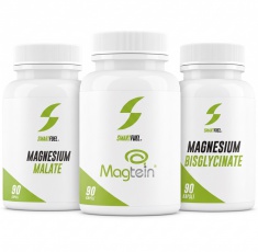 SmartFuel Balíček Hořčík na celý den (Malate, Bisglycinate a Magtein L Treonát)