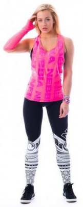 Nebbia Neon Tílko 226 růžové - L DOPORODEJ