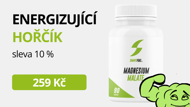 SmartFuel Magnesium Malate 90 kapslí sleva 10%