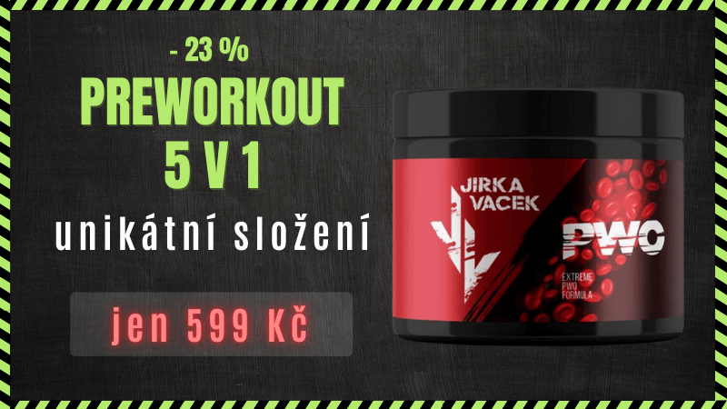 BF Fitness007 PWO Jirka Vacek 480 g