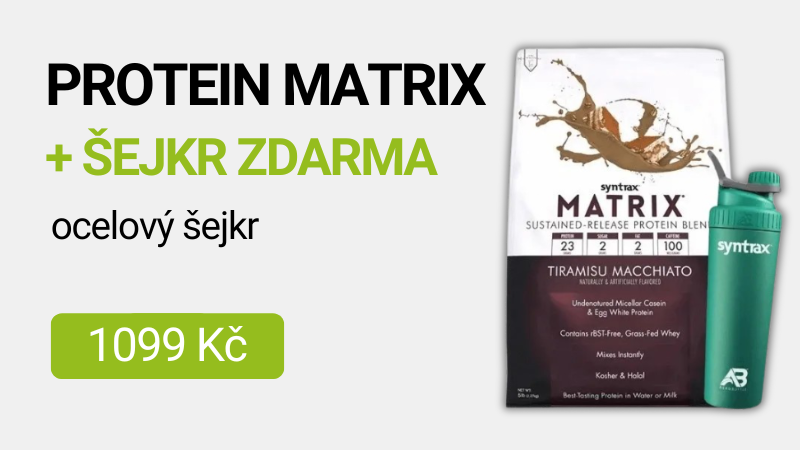 Syntrax Matrix 5.0 2270g + Láhev Aerobottle Nerezová 900 ml ZDARMA