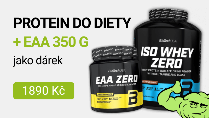 BioTechUSA Iso Whey Zero 2270 g + BiotechUSA EAA Zero 350 g ZDARMA