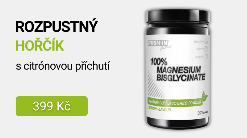 Prom-in 100% Magnesium Bisglycinate 390 g 399 Kč
