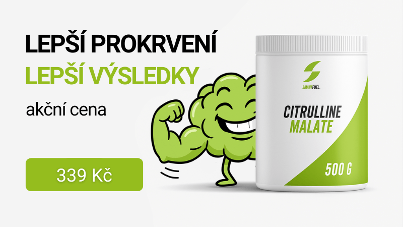 SmartFuel Citrulline malate 500 g 339 Kč