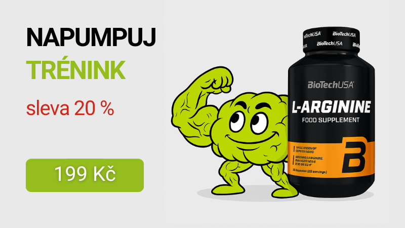 BioTechUSA L-Arginine 90 kapslí - 199 Kč