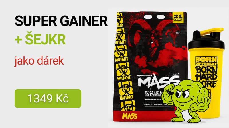 Mutant Mass NEW 6800 g + šejkr ZDARMA
