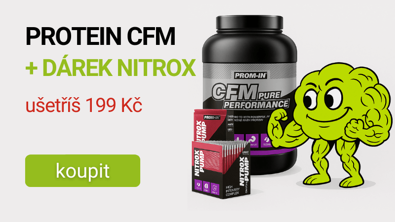 Prom-in CFM Pure Performance 1000 g + Prom-in Nitrox Pump Extreme 10x15 g ZDARMA