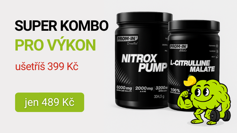 Prom-in Nitrox Pump 334,5 g + Citrulline Malate 400 g ZDARMA