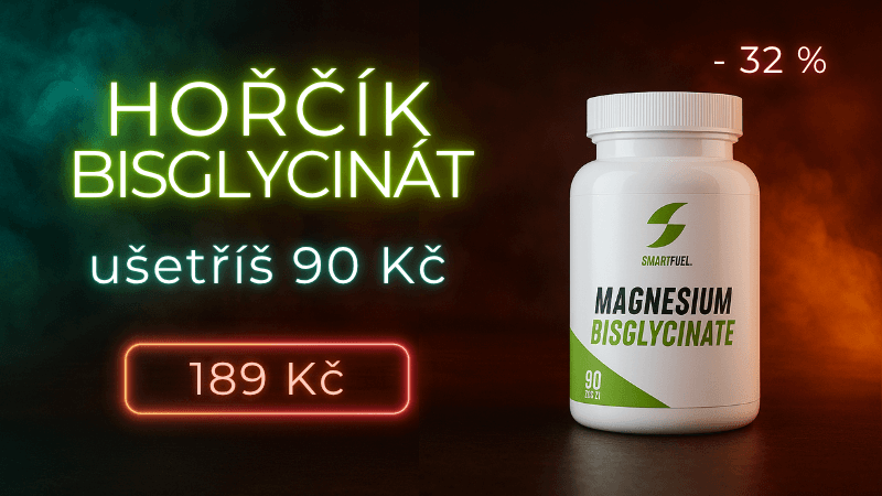 SmartFuel Magnesium Bisglycinate 90 kapslí