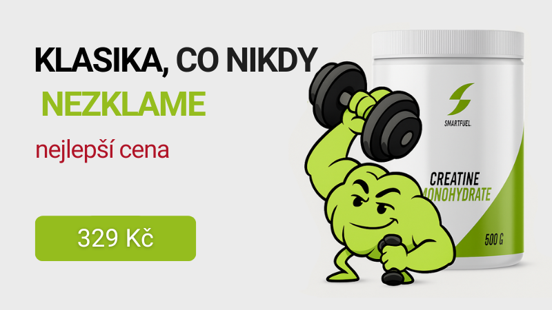 SmartFuel Creatine Monohydrate 500 g (329 Kč) 