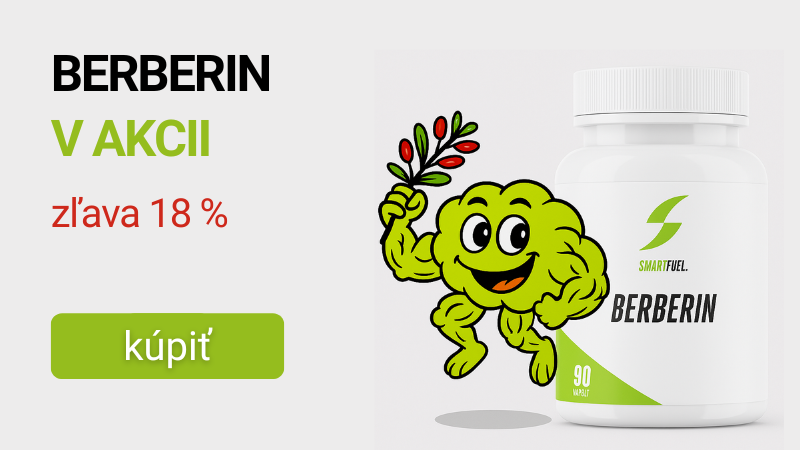 SmartFuel Berberine 500 mg 90 kapsúl - 18%