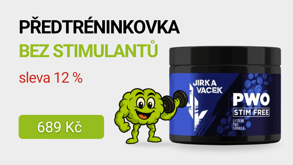 Fitness007 PWO Stim Free Jirka Vacek 480 g 689 Kč