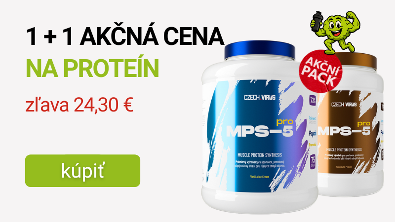 Czech Virus Viaczložkový protein MPS-5 PRO 2250g + 1000g AKCIA