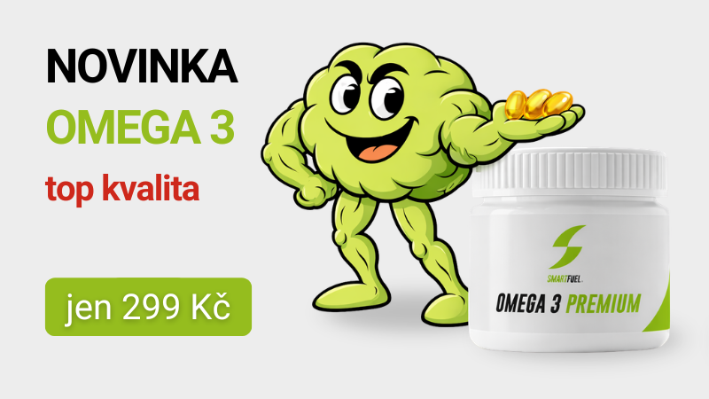  Smartfuel Omega 3 Premium 120 kapslí - novinka