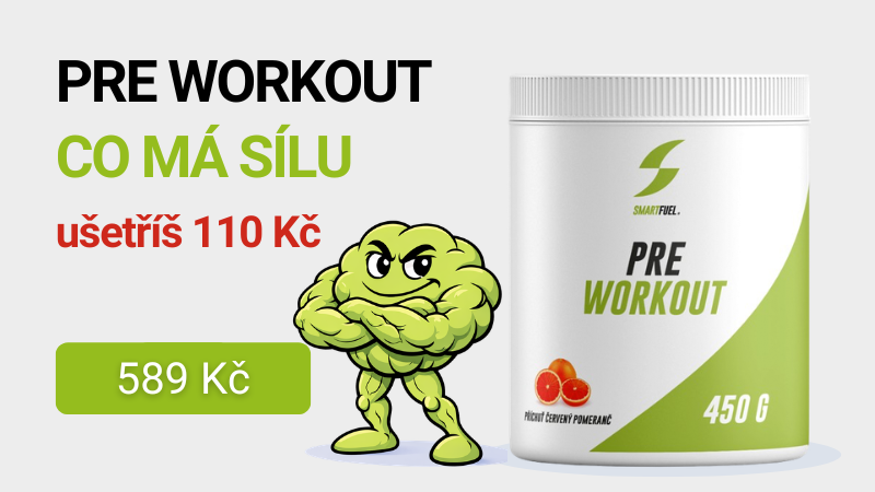 SmartFuel Pre-Workout 450 g 589 Kč