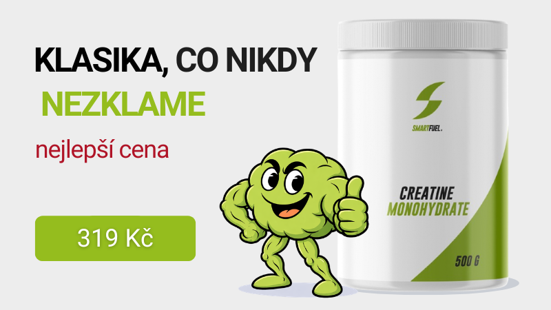 SmartFuel Creatine Monohydrate 500 g (329 Kč) 
