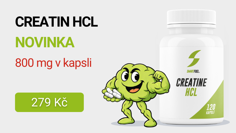 SmartFuel Creatine HCl 120 kapslí novinka