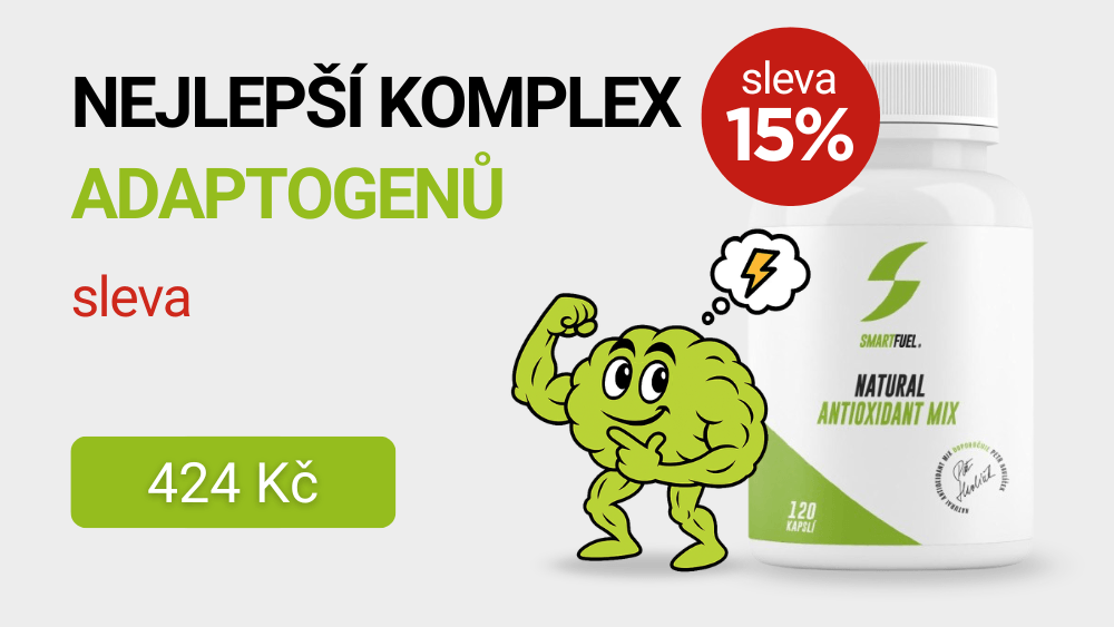 Smartfuel Adaptogen mix 90 kapslí (Sleva 15)