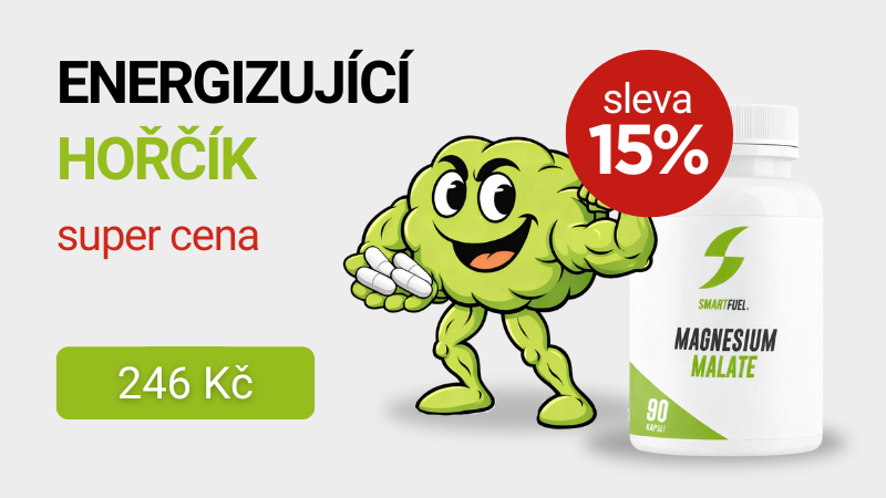  SmartFuel Magnesium Malate 90 kapslí 15%