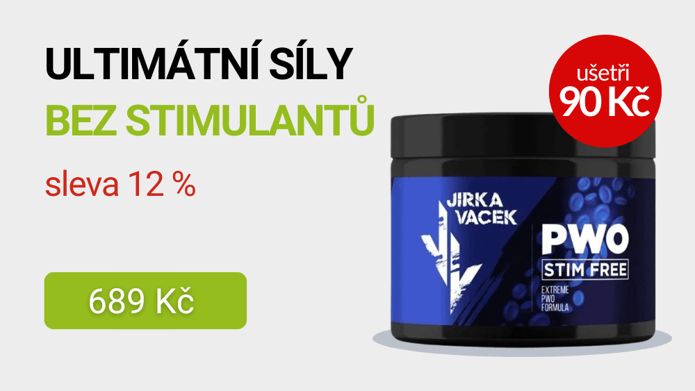 Fitness007 PWO Stim Free Jirka Vacek 480 g (689 Kč)