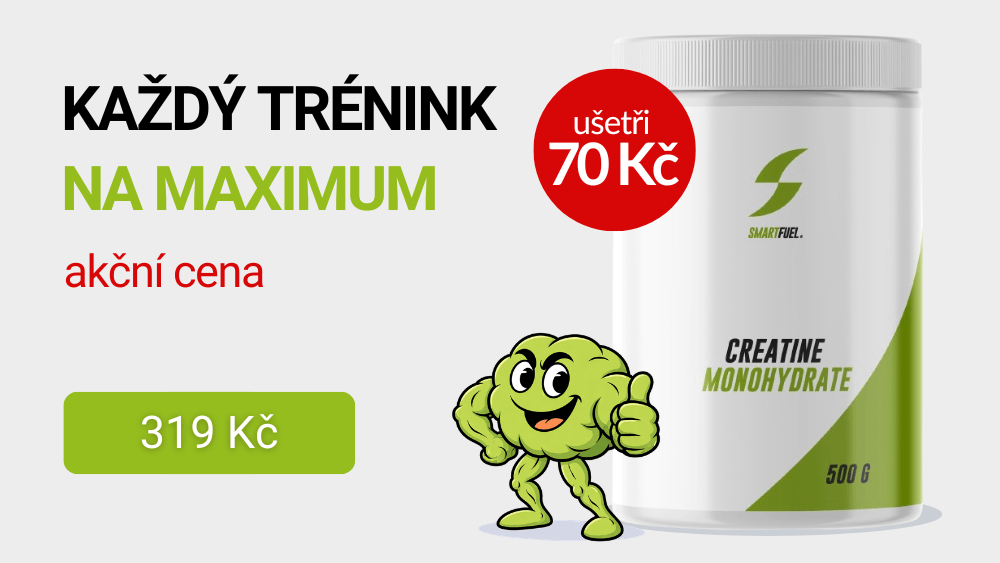 SmartFuel Creatine Monohydrate 500 g (319 Kč)