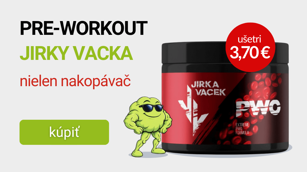 Fitness007 PWO Jirka Vacek 480 g zľava
