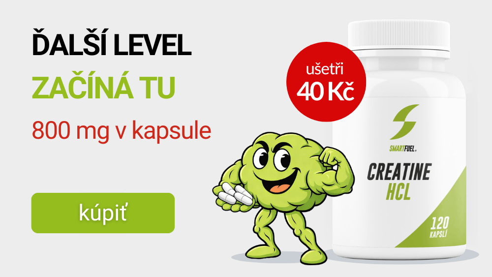 SmartFuel Creatine HCl 120 kapsúl