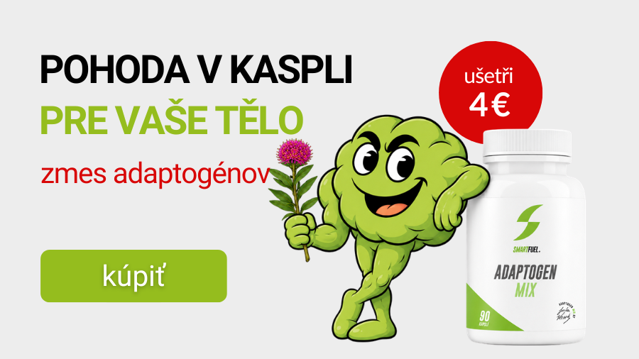Smartfuel Adaptogen mix 90 kapsúl akci
