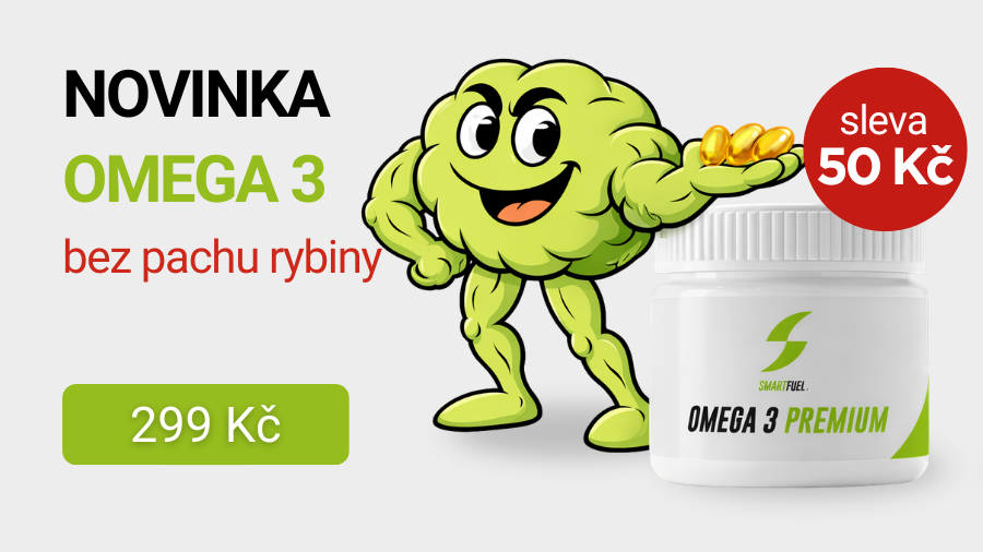 Smartfuel Omega 3 Premium 120 kapslí 299 Kč