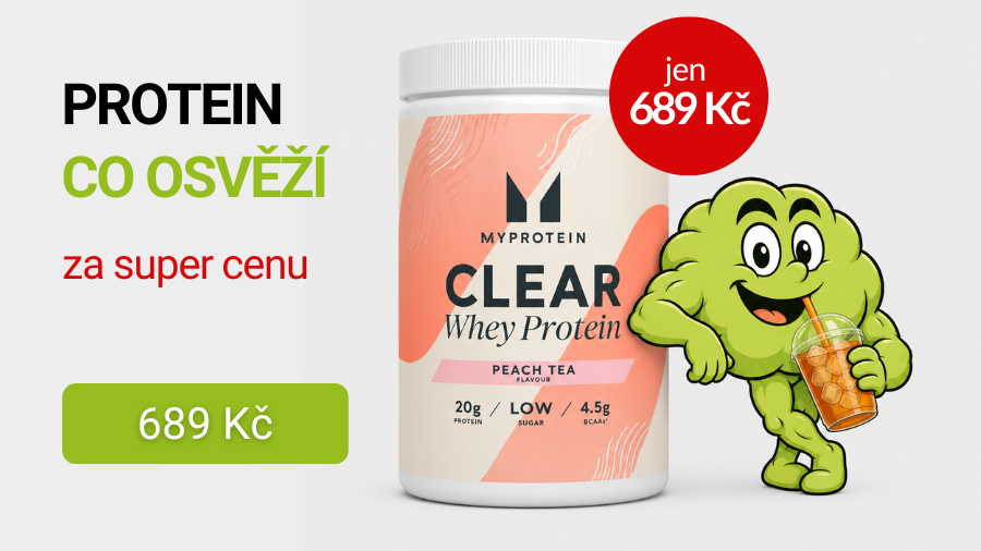 MyProtein Clear Whey Isolate 689 Kč 
