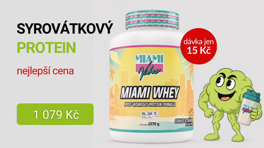 Miami Vibes Miami Whey 2270 g - dávka 15 kč