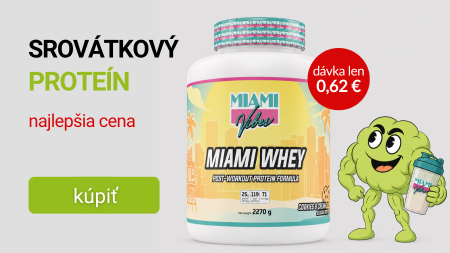 Miami Vibes Miami Whey 2270 g - dávka 0,62e