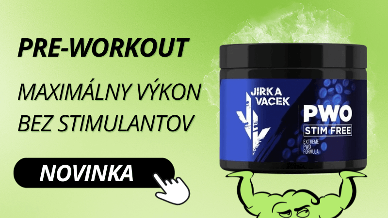 Fitness007 PWO Stim Free Jirka Vacek 480 g