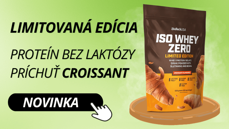 BioTechUSA Iso Whey Zero 500 g - croissant