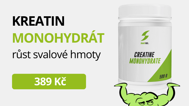 SmartFuel Creatine Monohydrate 500 g (cena 389 Kč)