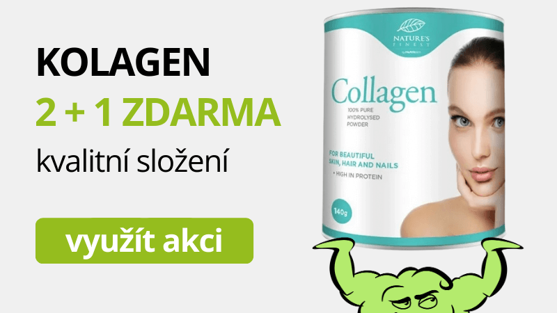 Nature's Finest Collagen 140 g (100% čistý kolagen) 2 + 1 ZDARMA