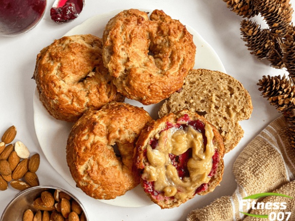 FIT sladké pečivo | Skořicové bagels